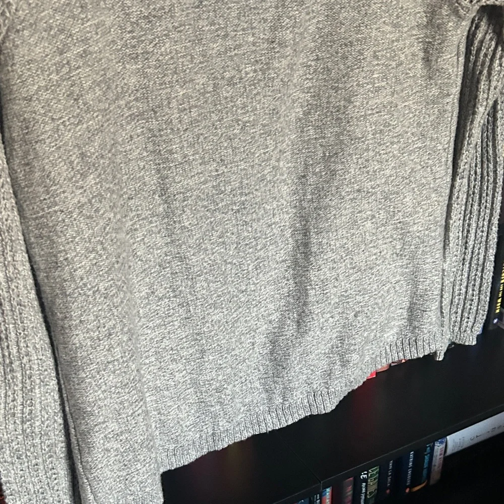 Sonoma Women's Gray Cardigan Sweater - Picture 6 of 6